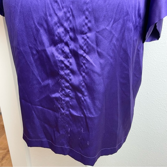 Victoria’s Secret Kimono Robe Purple Satin Women’s Small / Medium - Picture 8 of 8